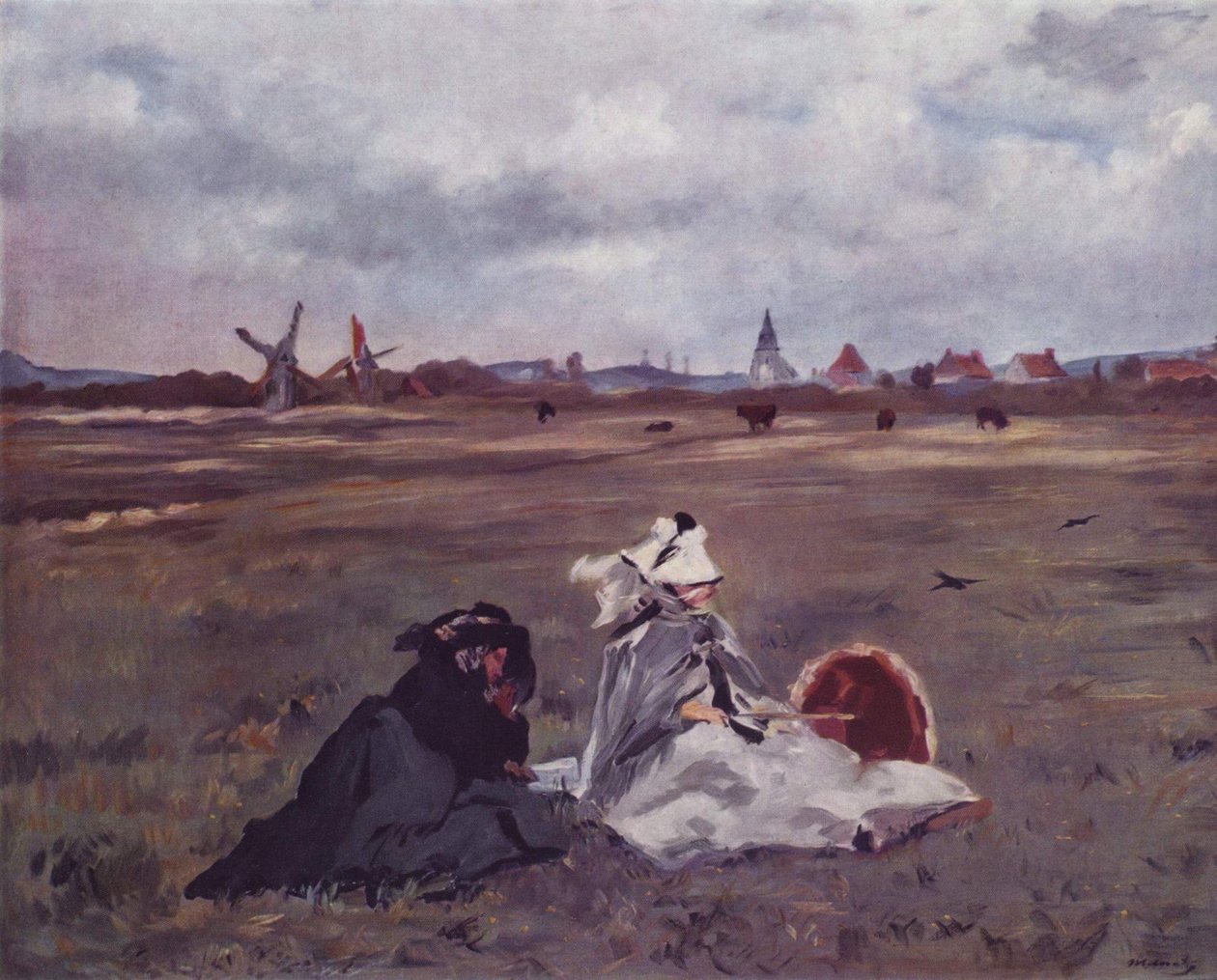 Hirondelles - Édouard Manet