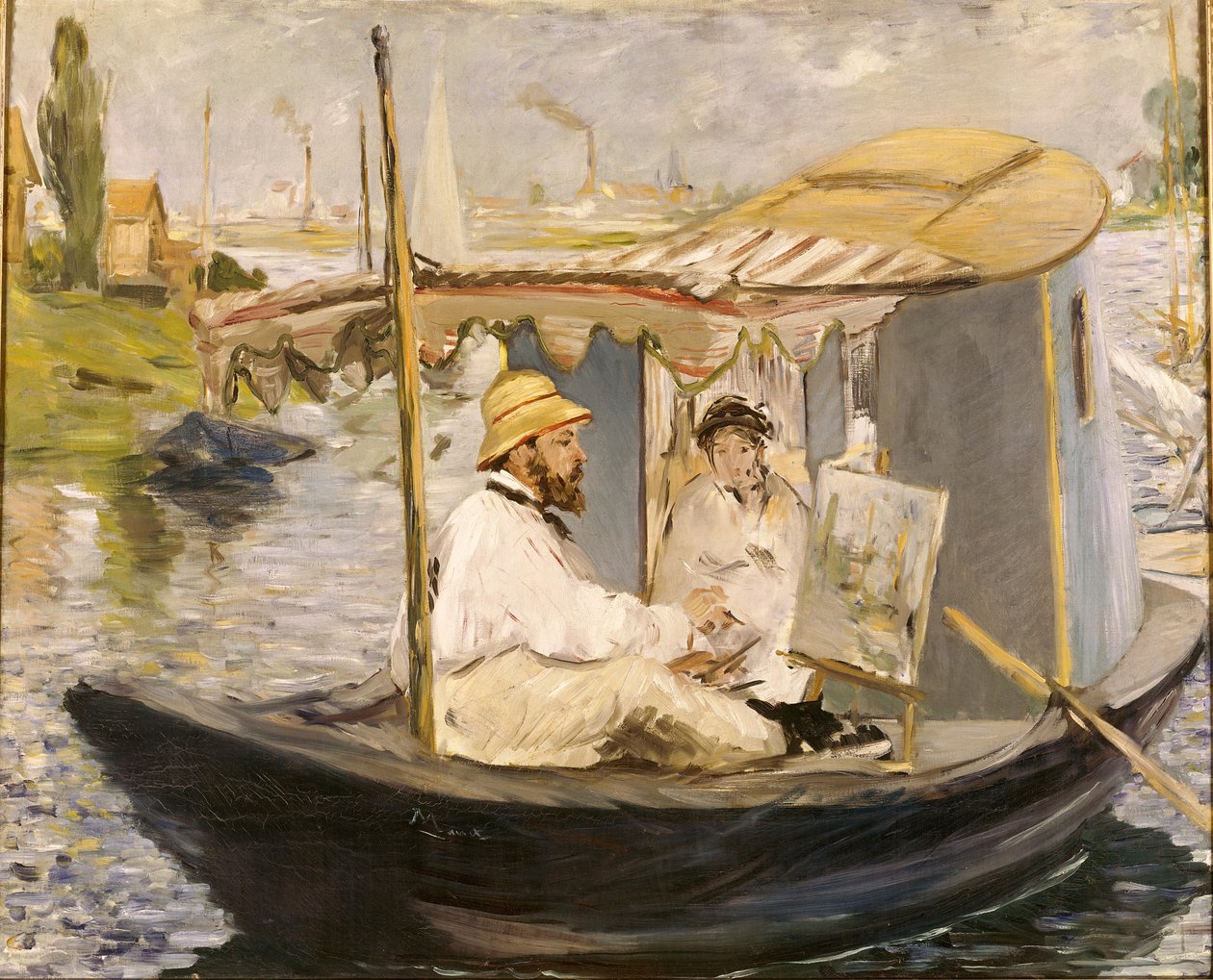 Le bateau - Édouard Manet