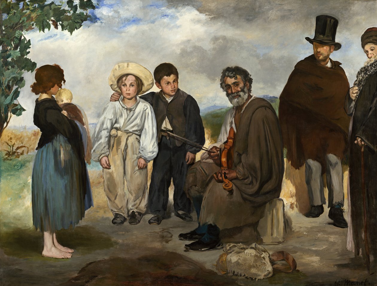 Le vieux musicien - Édouard Manet