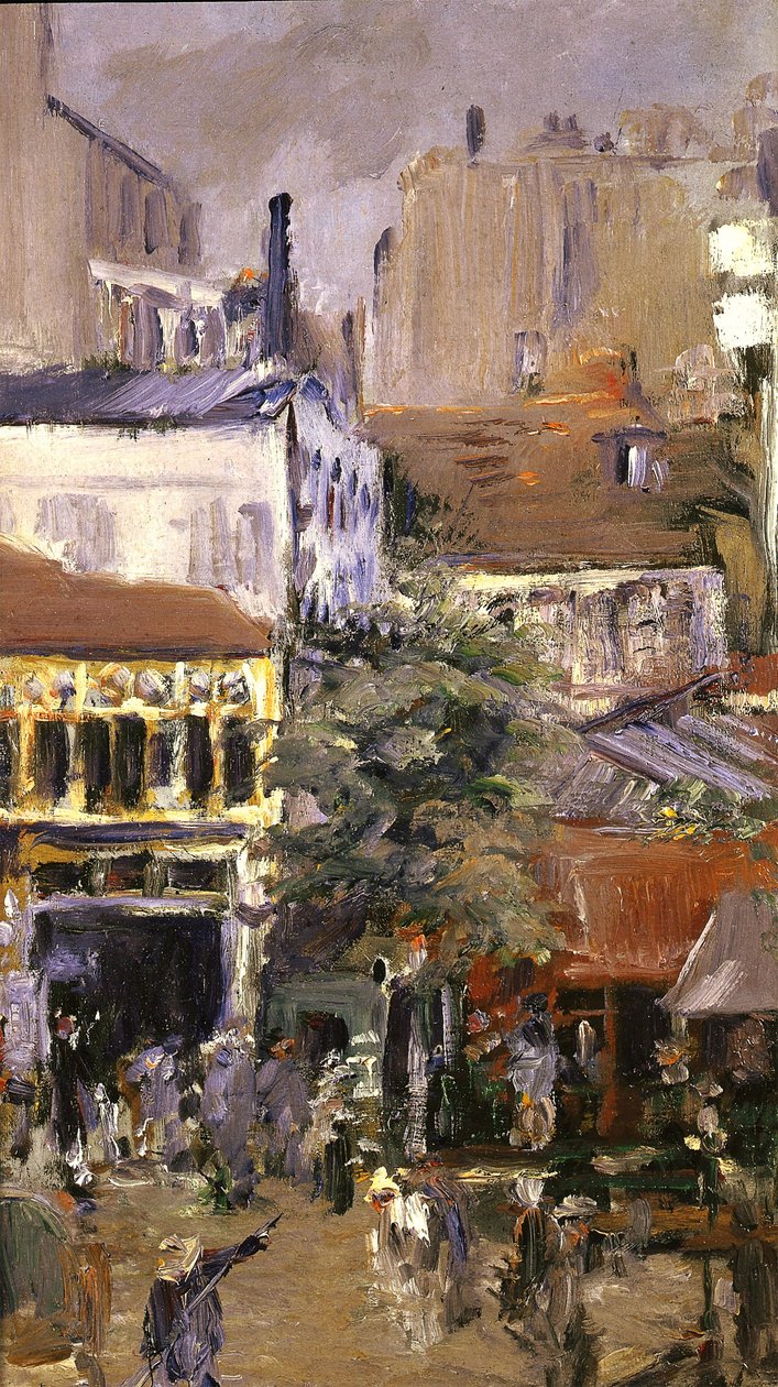 Vue prise près de la Place Clichy (Rue) - Édouard Manet