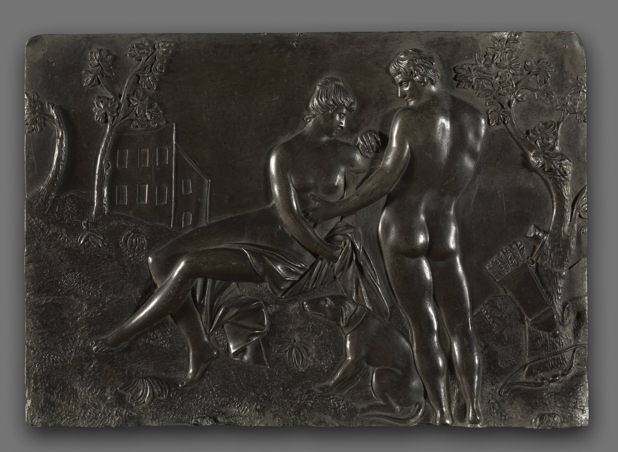 Vénus et Adonis - follower of Georg Raphael Donner