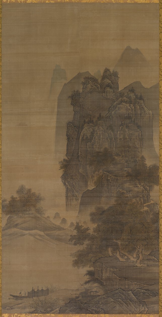 Paysage - follower of Sesshū Tōyō