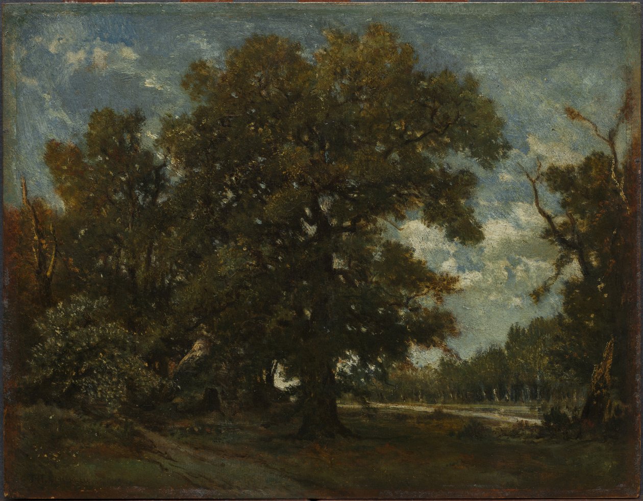 Le Chêne - imitator of Théodore Rousseau