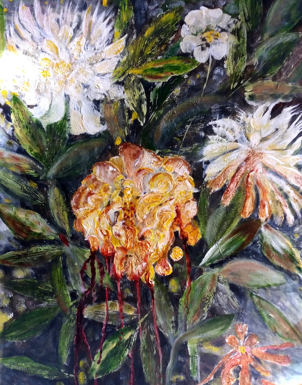 Pivoine saignante, 2017 - jocasta shakespeare