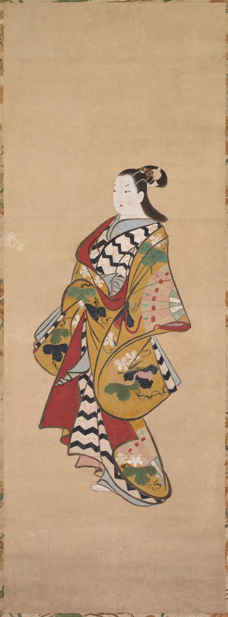 Courtisane - studio of Kaigetsudō Ando