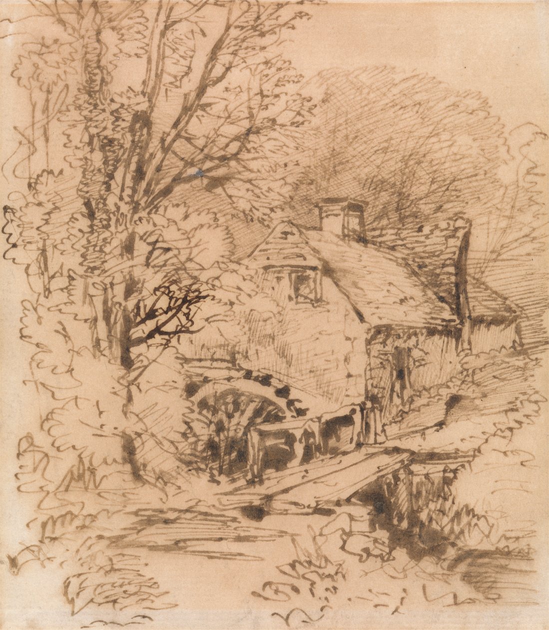 Moulin près de Newbury - unknown artist
formerly John Constable