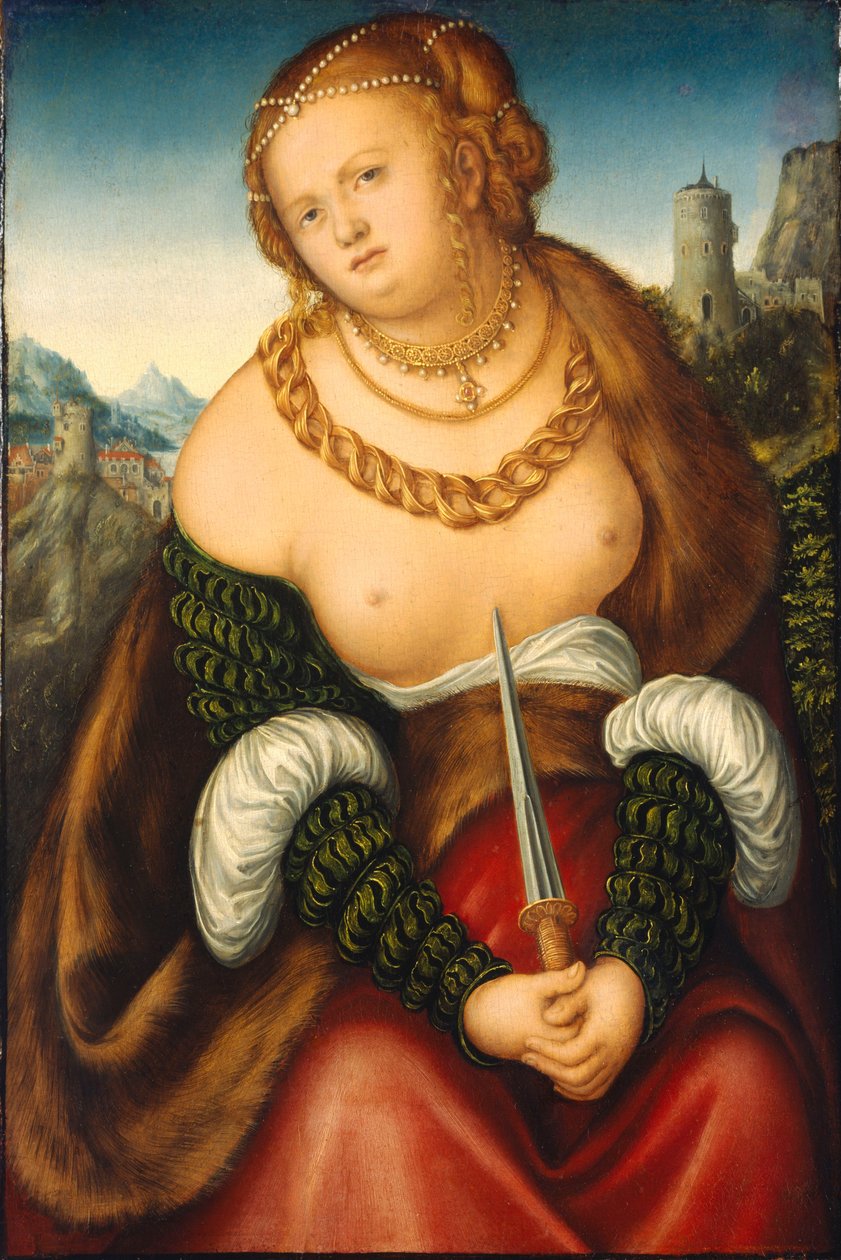 Lucrèce / Le suicide de Lucrèce - workshop of Lucas Cranach the Elder