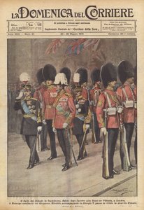 Le fils du Mikado en Angleterre
