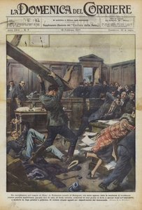 Un énergumène dans le temple de Thémis