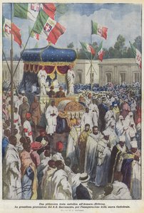 Une fête catholique pittoresque à Asmara (Érythrée)