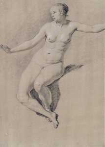 Femme nue assise