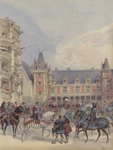 La cour aux châteaux de la Loire