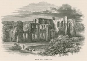 Abbaye de Furness, depuis le sud-est
