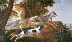 La Chasse au loup, vers 1720