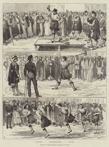 Jeux de la brigade des Highlands au Caire