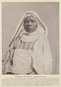 Mahbouba Um Zanuba, Femme soudanaise