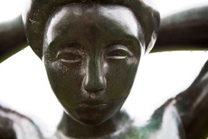 Baigneuse arrangeant ses cheveux (détail), 1930