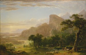 Paysage, scène de Thanatopsis