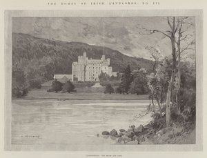 Castlewellan, la maison et le lac
