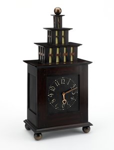 Horloge, 1903-06 (ébène et ivoire)