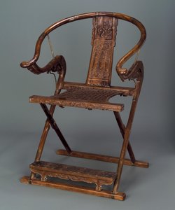 Chaise (pliante), dynastie Ming, 1600-50