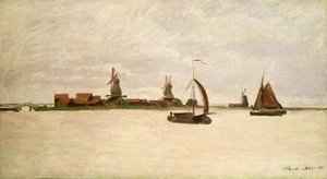 Le port extérieur à Zaandam, 1871