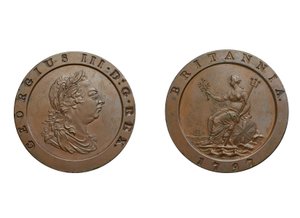 Pièce de deux pence, 1797