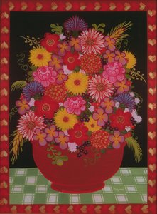 Bol de fleurs