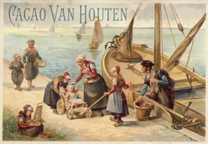 Pêcheur avec sa famille