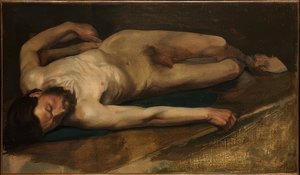 Nu masculin. 1856