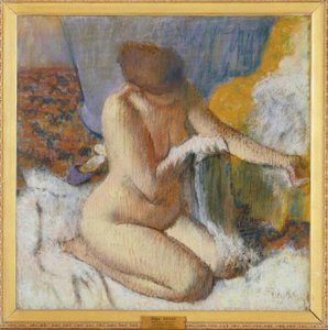 Nue après le bain