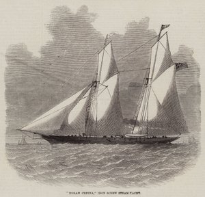 Norah Creina, yacht à vapeur à vis en fer