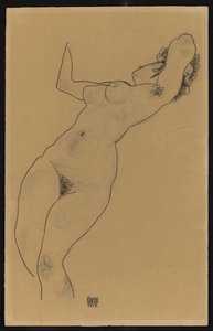 Nu couché, 1918