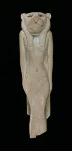 Déesse Sakhmet (faïence)