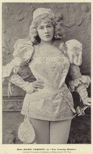 Mlle Marie Tempest, dans The Fencing Master