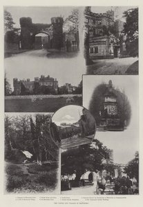 Le château et le village de Hawarden