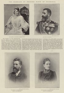 Le mariage de la princesse Marie d