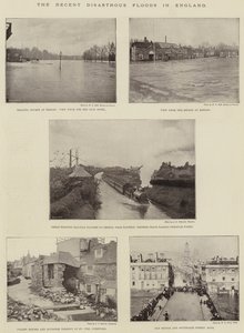 Les récentes inondations désastreuses en Angleterre