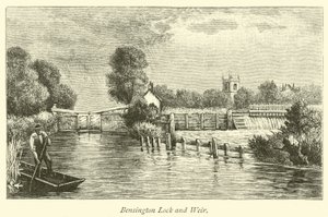 Écluse et déversoir de Bensington