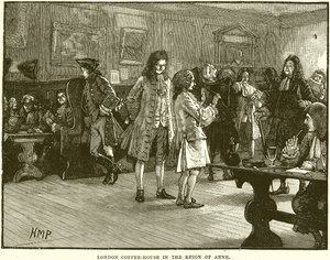 Café de Londres sous le règne d