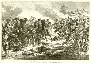 La charge de cavalerie de Loudon à Kunersdorf