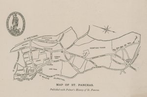 Carte de St Pancras
