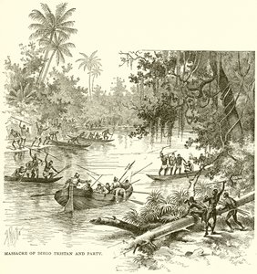 Massacre de Diego Tristan et de son groupe