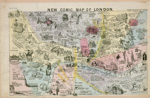Nouvelle carte comique de Londres