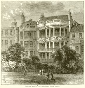 Maison de Samuel Rogers, façade du Green Park