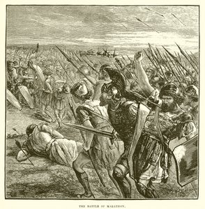 La bataille de Marathon