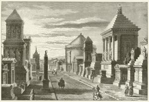Via Appia, près de Rome