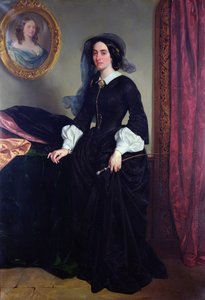 Portrait de Marie Deveria, 1856