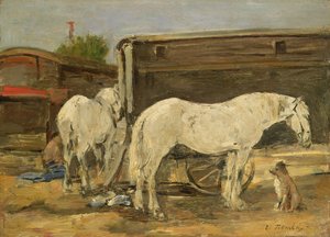 Chevaux gitans, c.1885-90