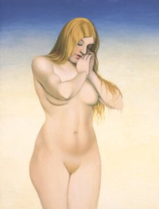 Nue blonde, 1921